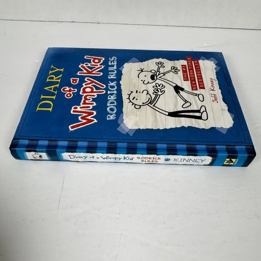 Diary of a Wimpy Kid Rodrick Rules Jeff Kinney 2008 Illustrated Children's Humor